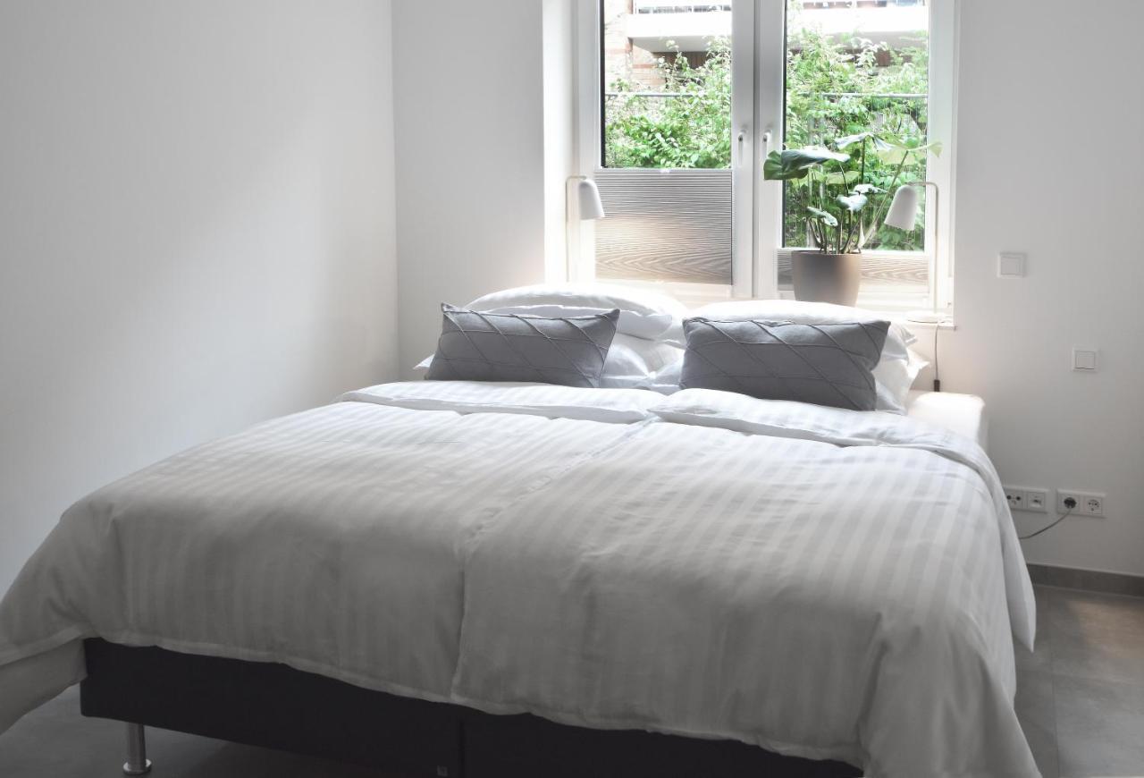 Familienfreundliche Neubauwohnung Mit Terrasse Hamburk Exteriér fotografie