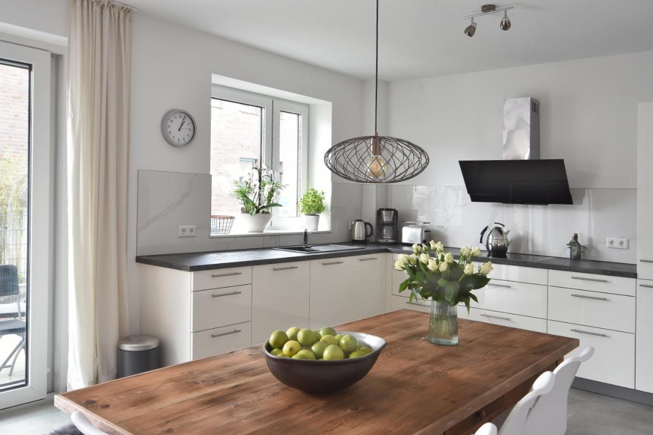 Familienfreundliche Neubauwohnung Mit Terrasse Hamburk Exteriér fotografie